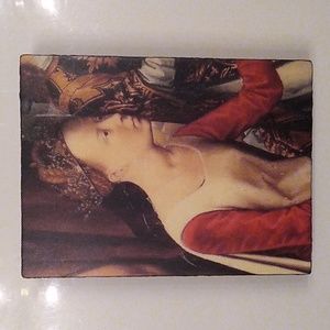 Prototype *Signed  Atlantis Tile, like Sid Dickens. *Rare & Retired wall art